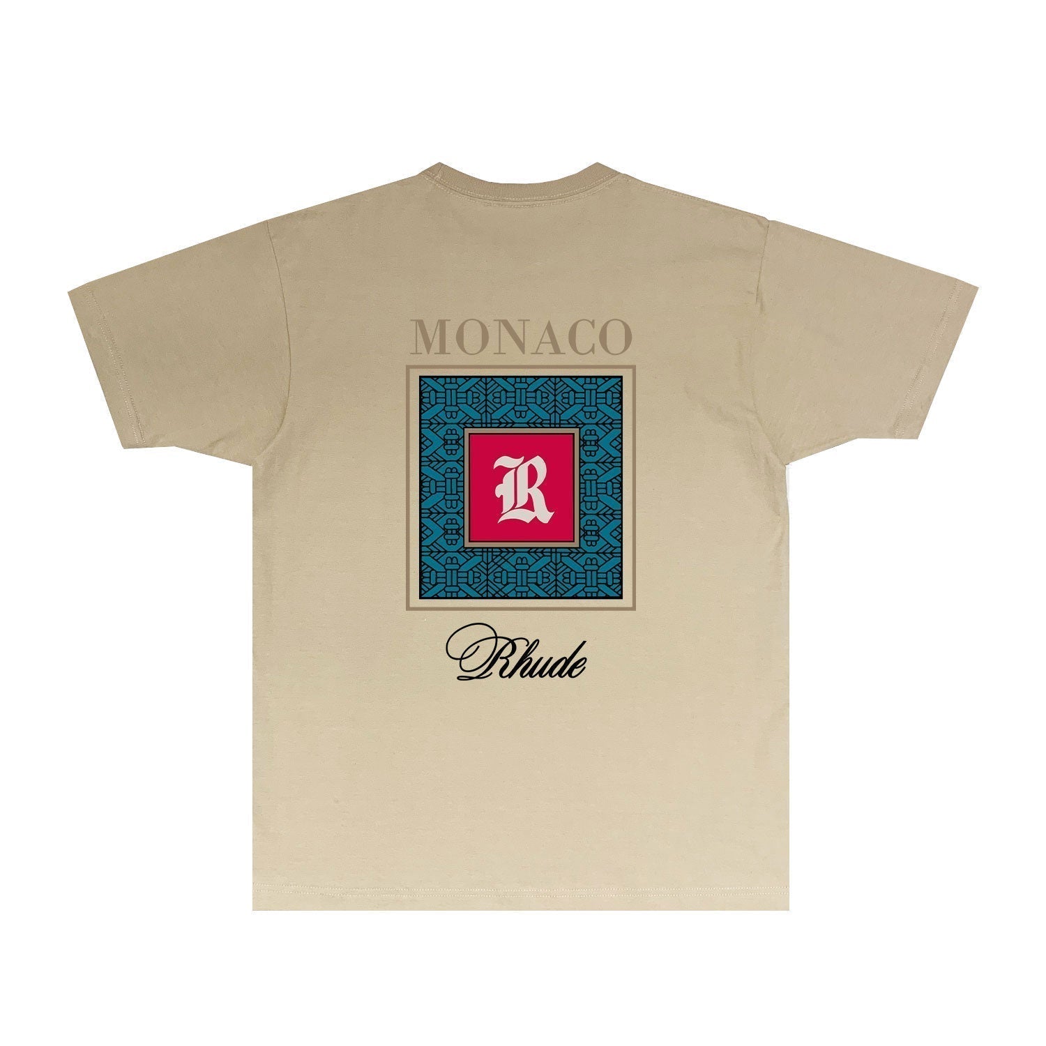 Rhude T-shirts Printed Trendy Pure Cotton