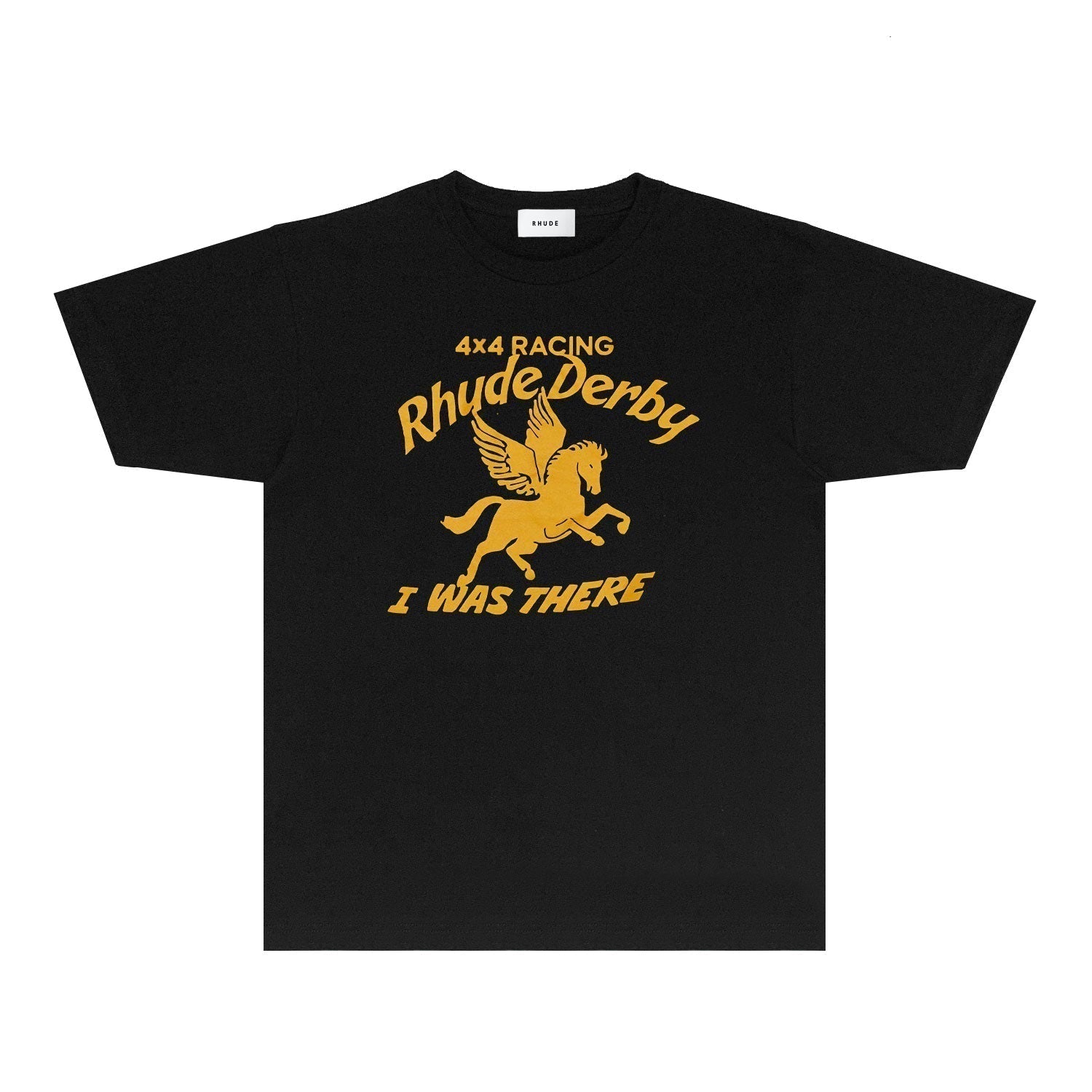 Rhude T-shirts Printed Trendy Pure Cotton