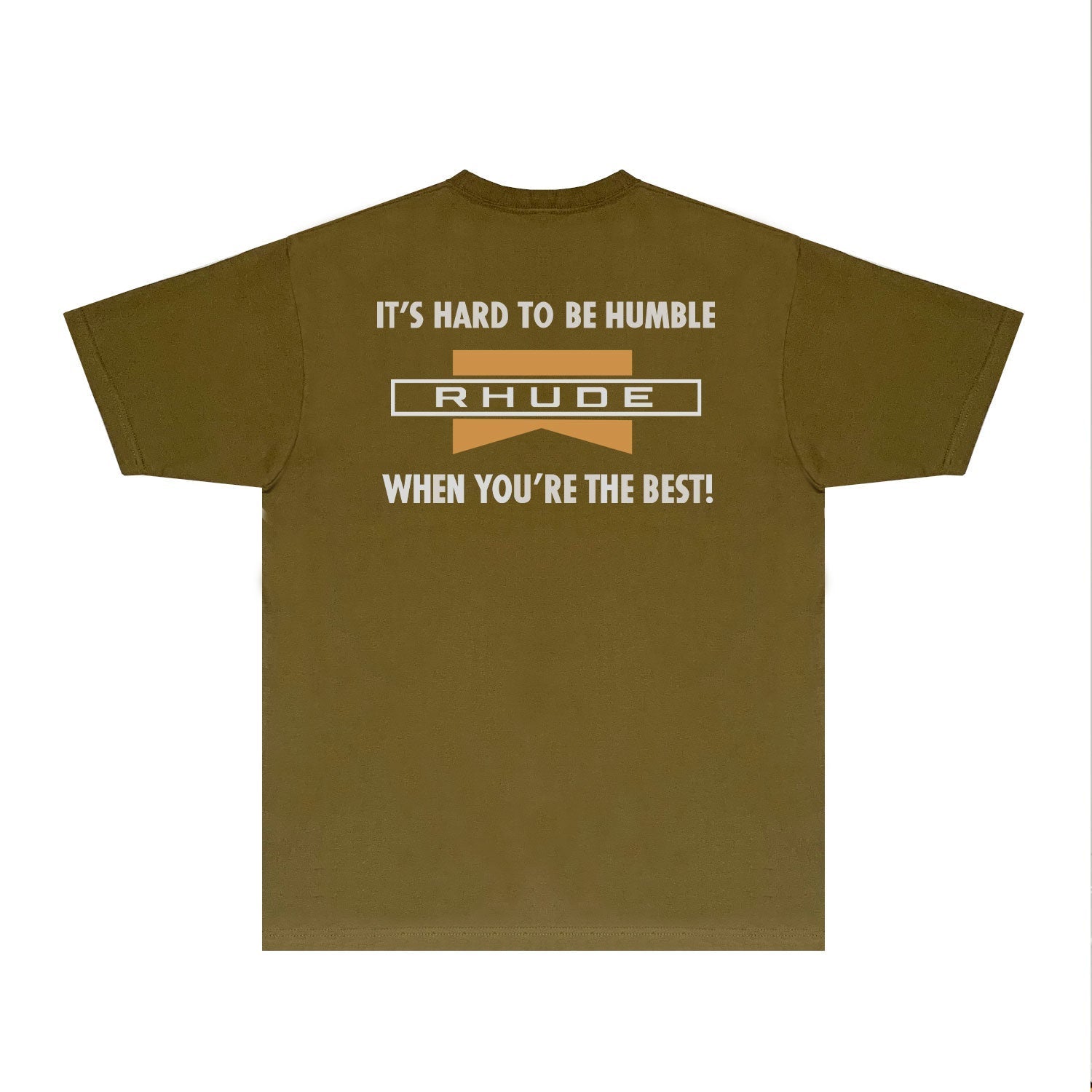 Rhude T-shirts Printed Trendy Pure Cotton