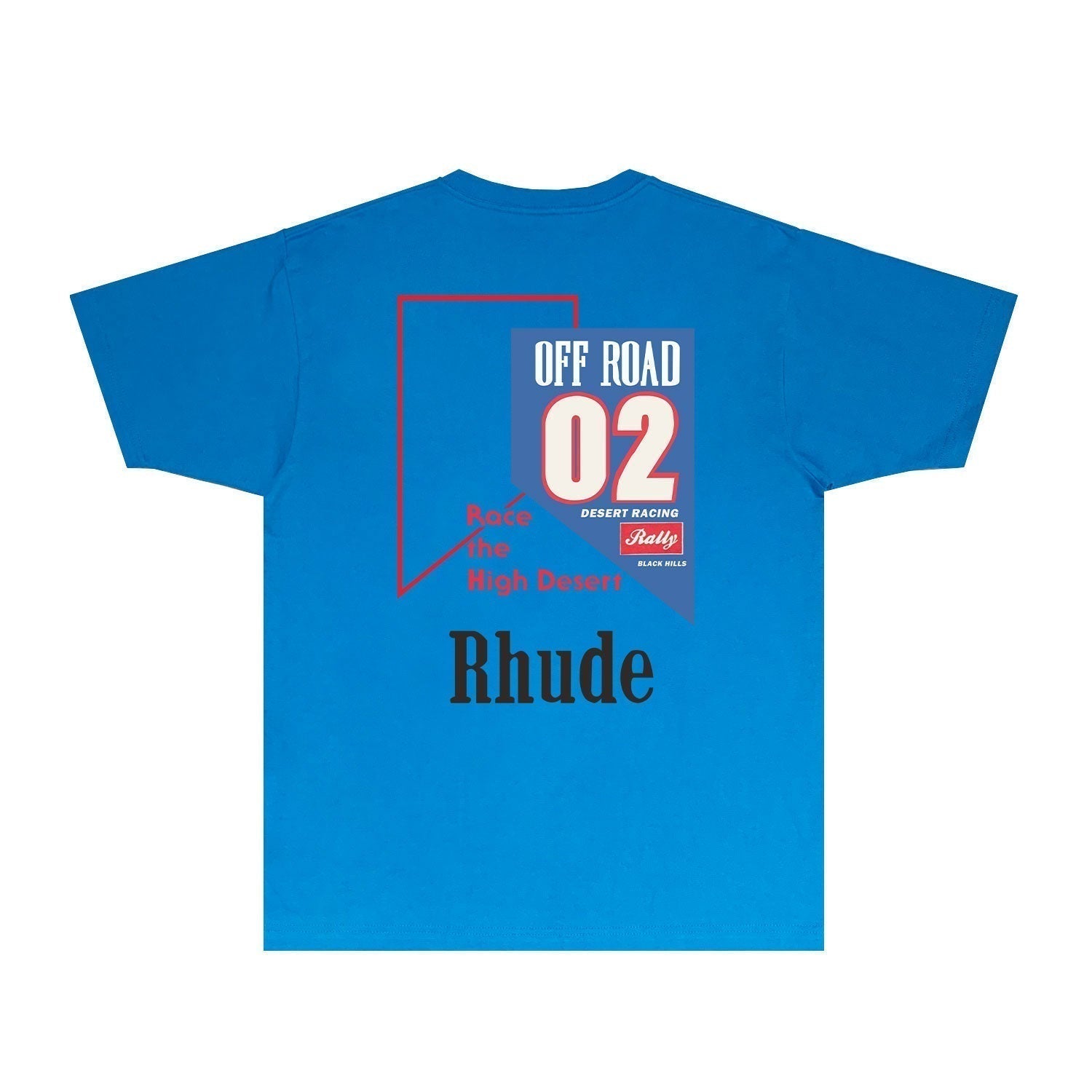 Rhude T-shirts Printed Trendy Pure Cotton
