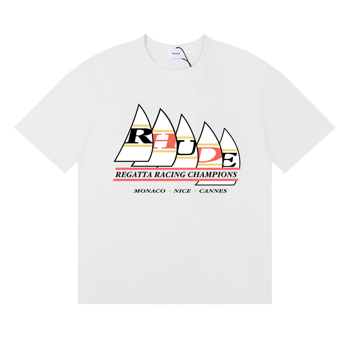 Rhude T-shirts Regatta Champions Short Sleeves