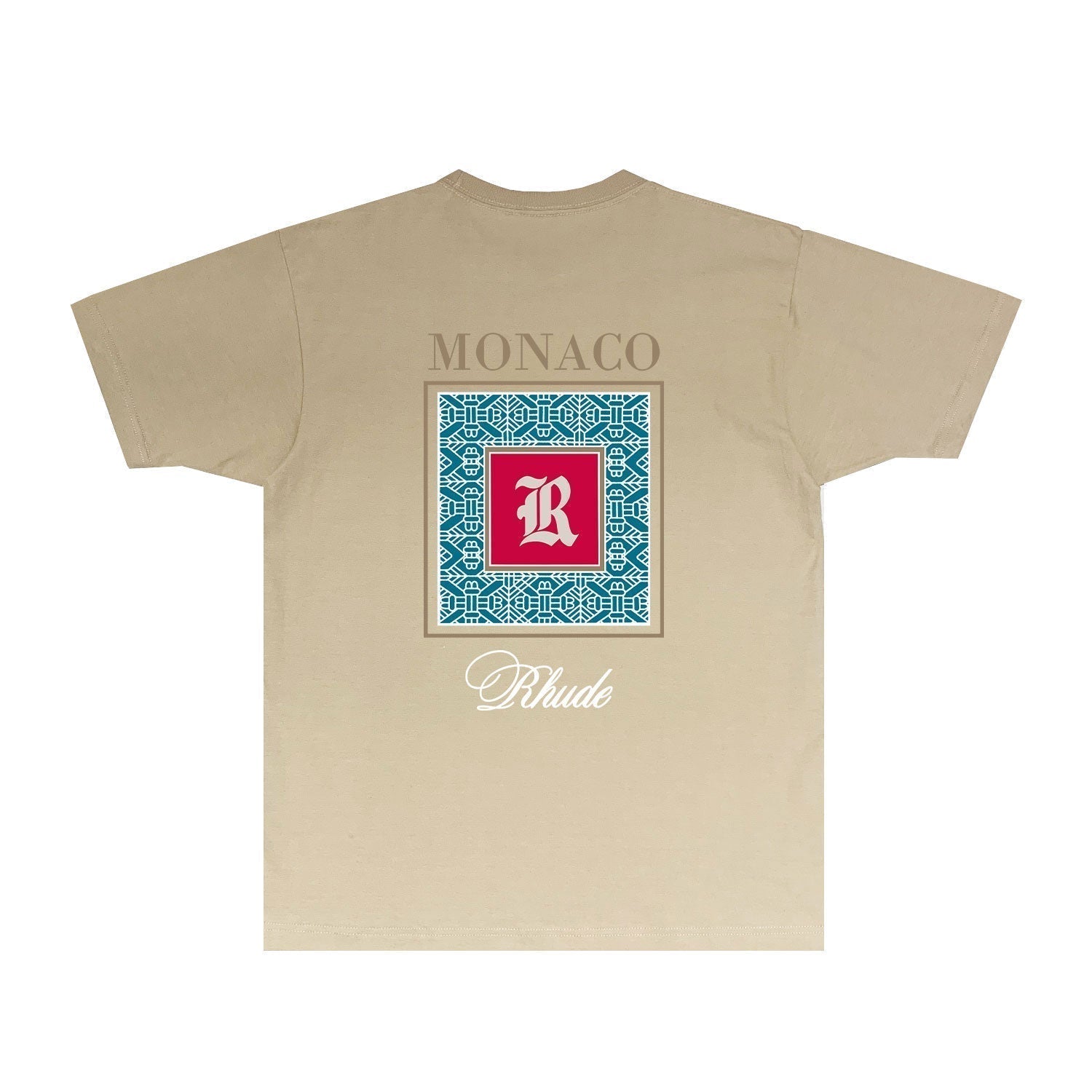 Rhude T-shirts Printed Trendy Pure Cotton