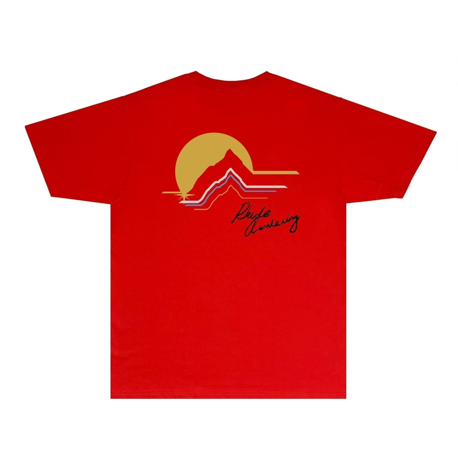 Rhude T-shirts Printed Trendy Pure Cotton