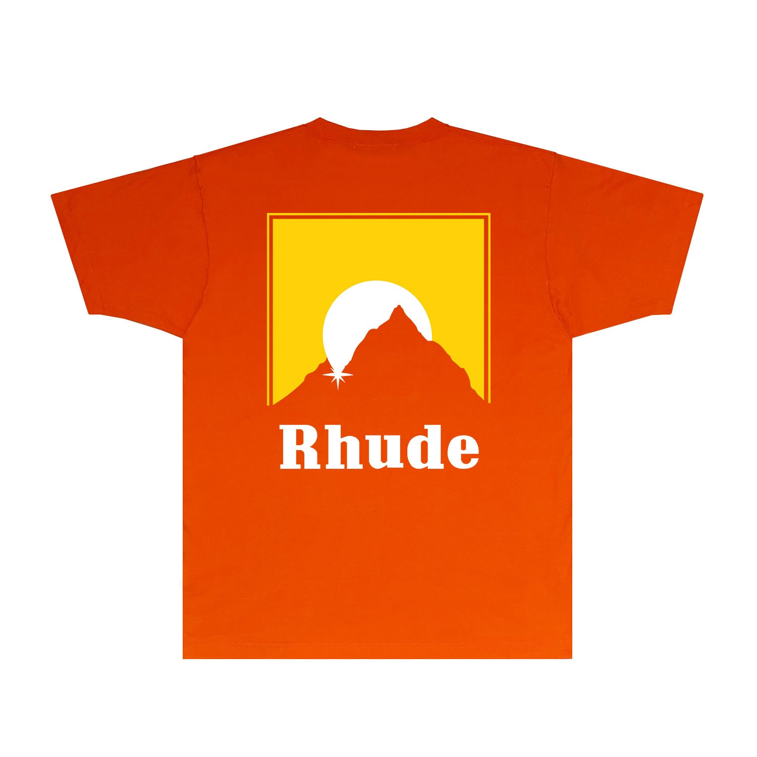 Rhude T-shirts Printed Trendy Pure Cotton