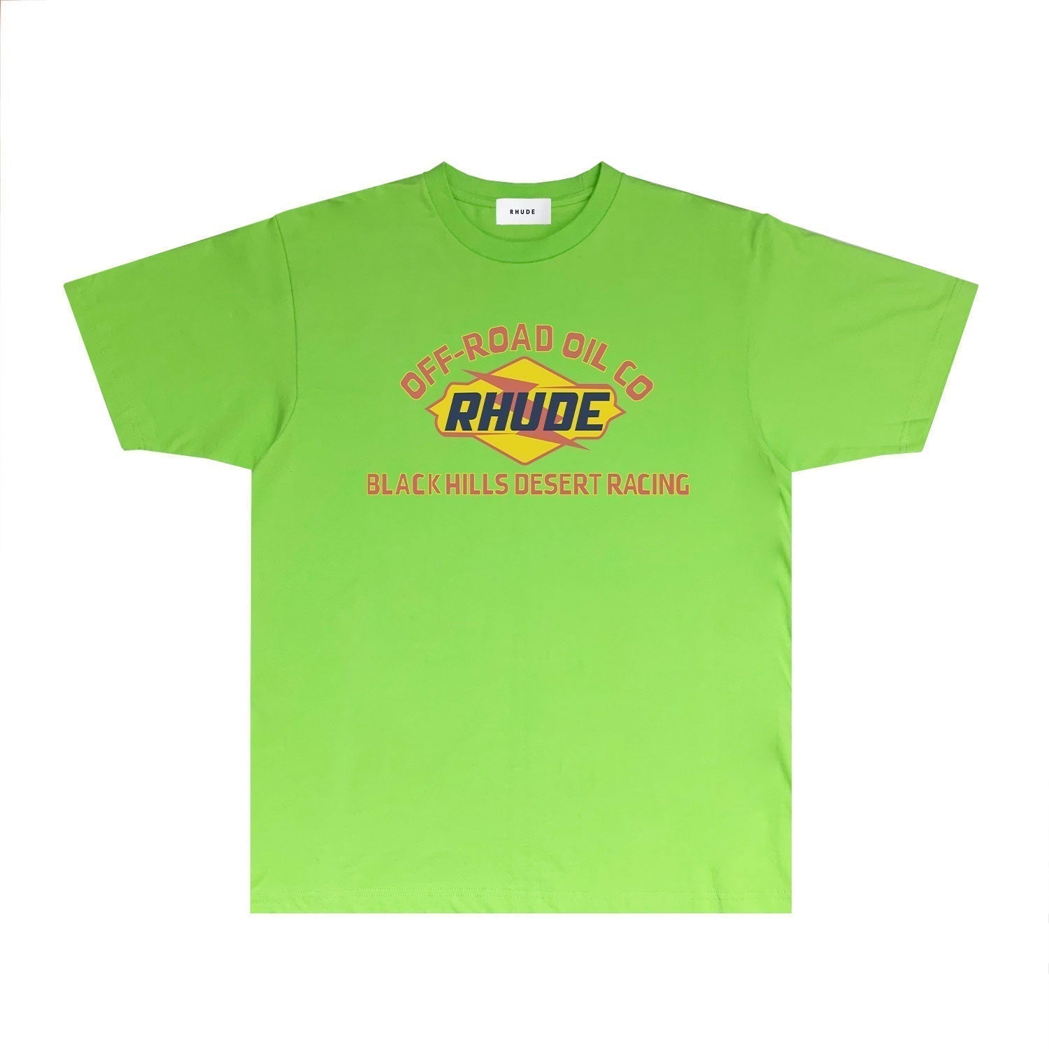 Rhude T-shirts Printed Trendy Pure Cotton