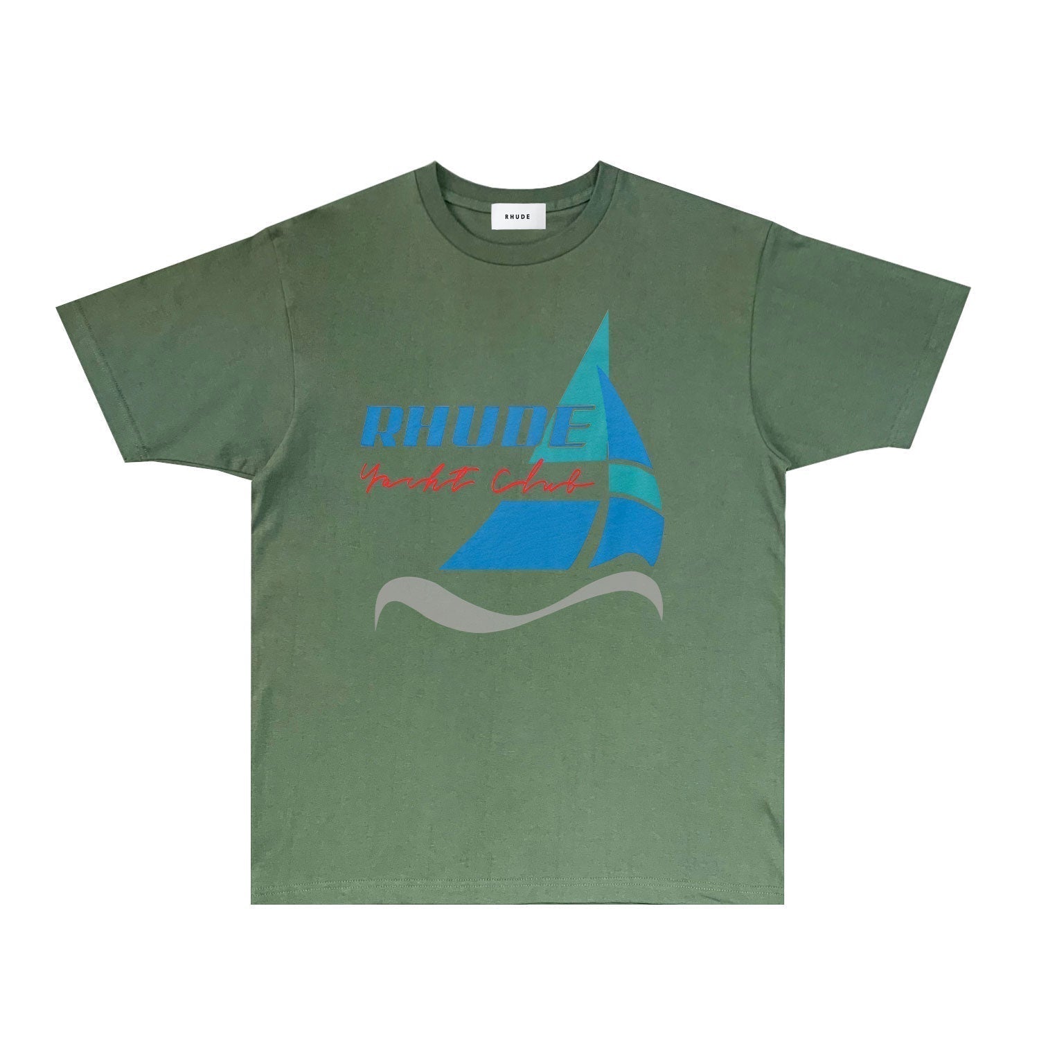 Rhude T-shirts Printed Trendy Pure Cotton