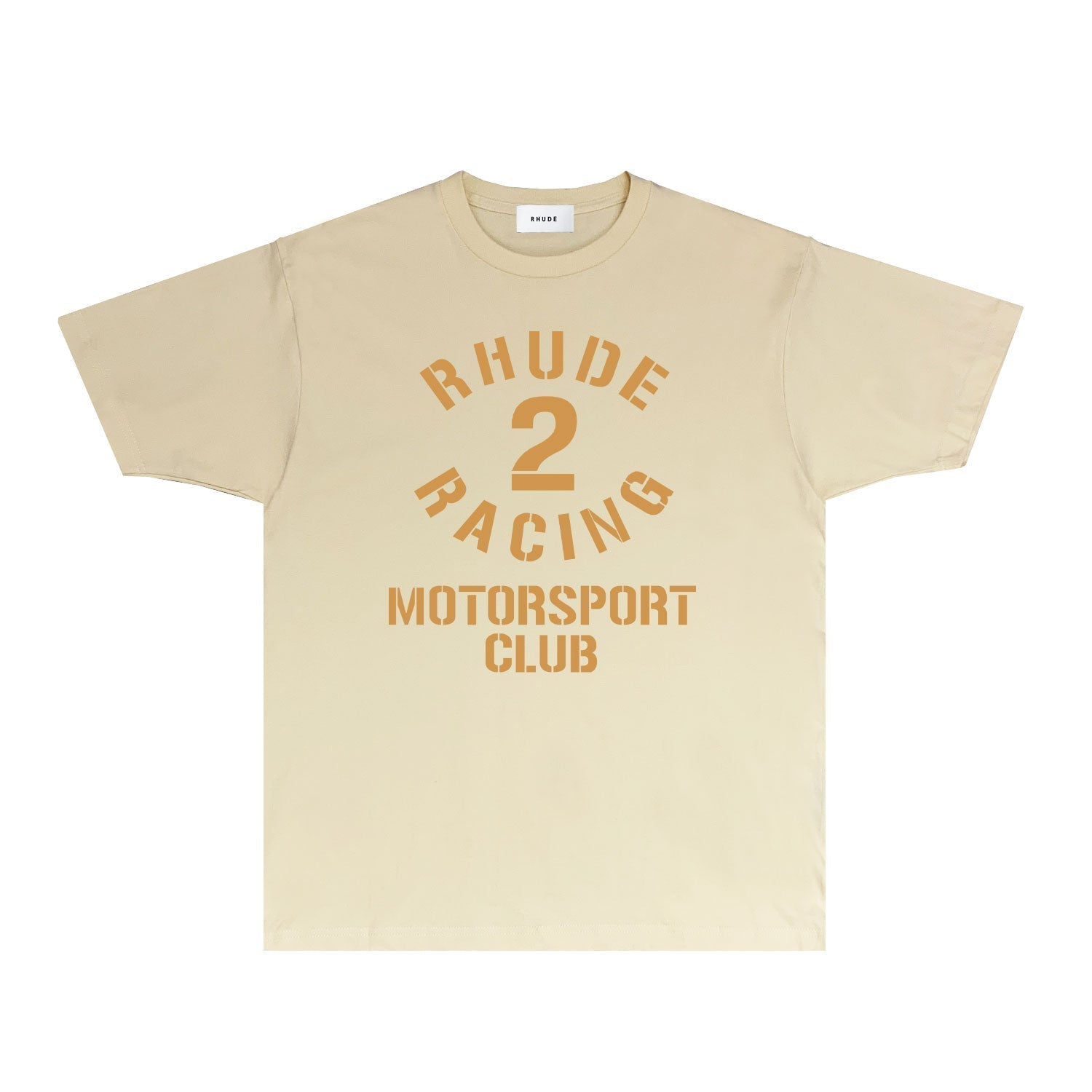 Rhude T-shirts Printed Trendy Pure Cotton