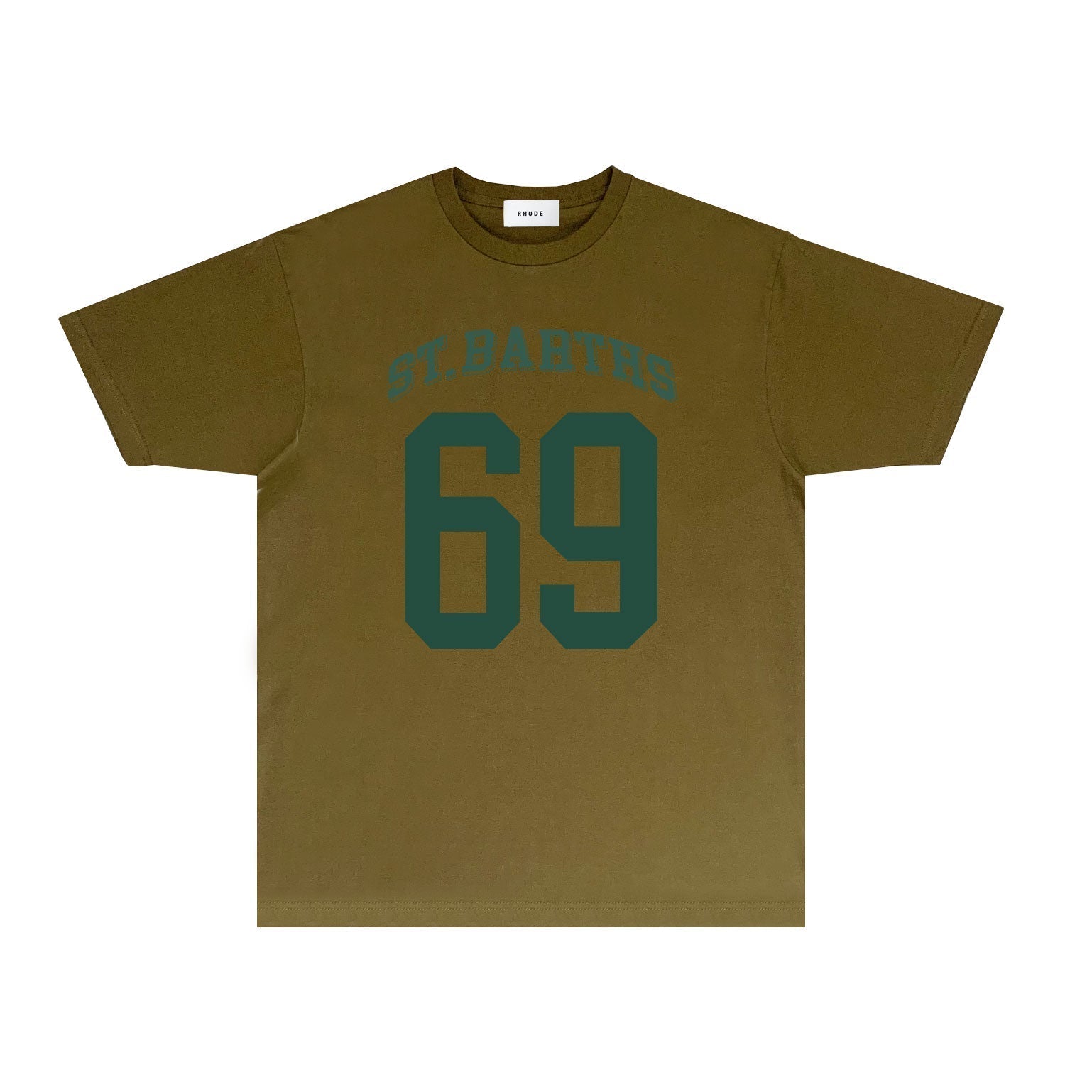 Rhude T-shirts Printed Trendy Pure Cotton