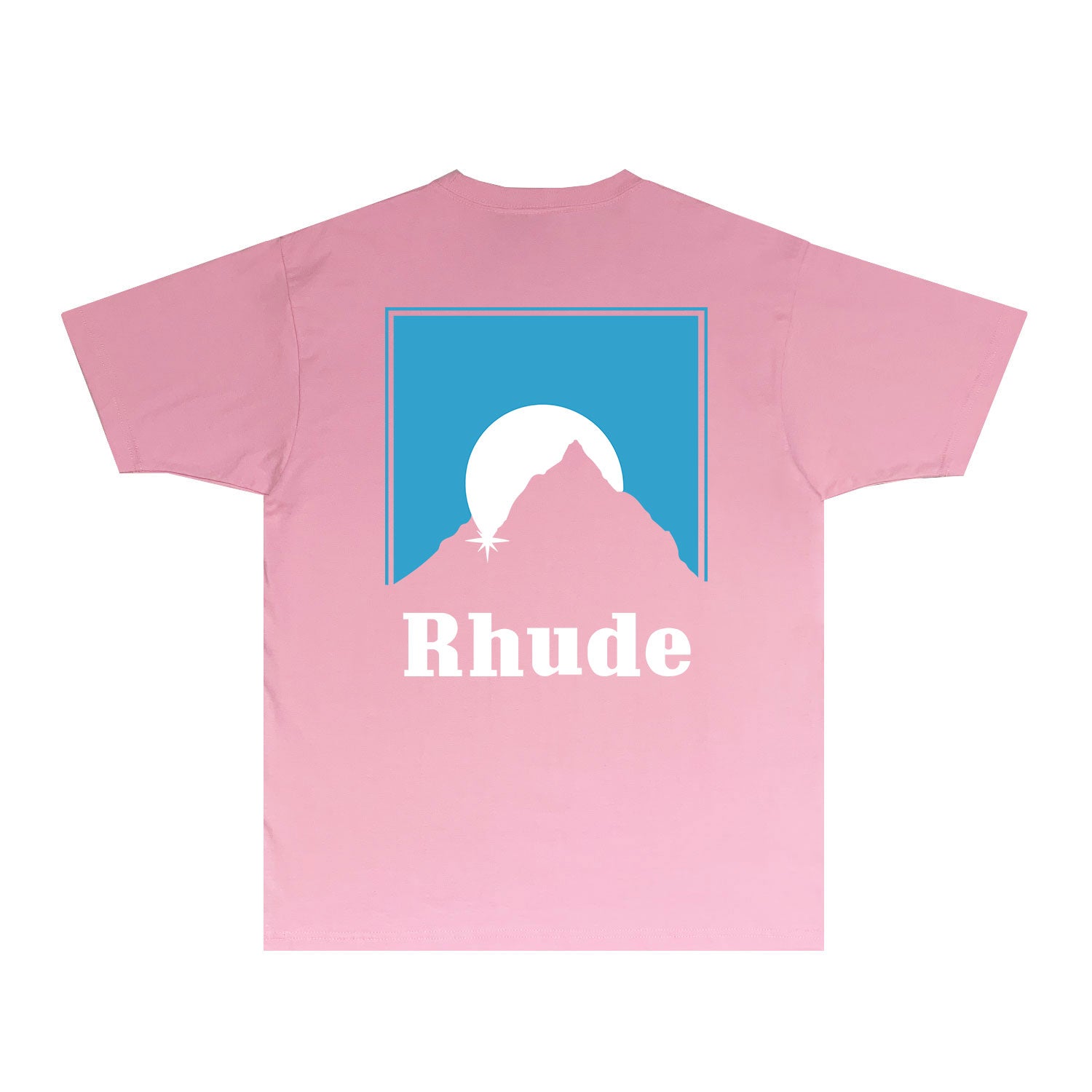 Rhude T-shirts Printed Trendy Pure Cotton