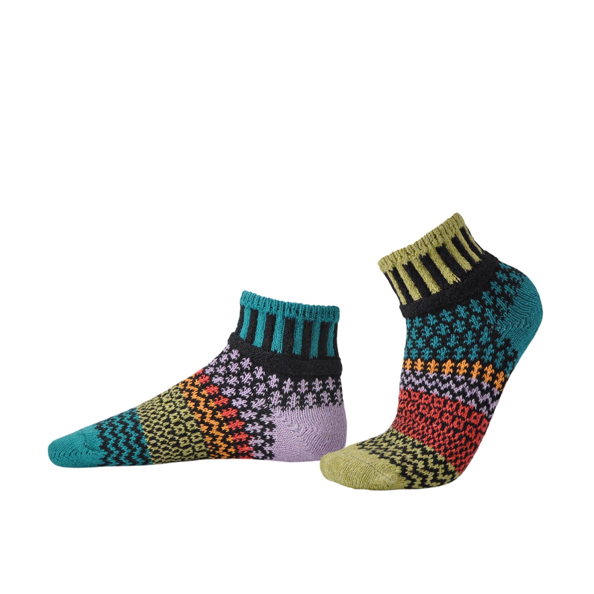 Solmate Quarter Socks, Artichoke