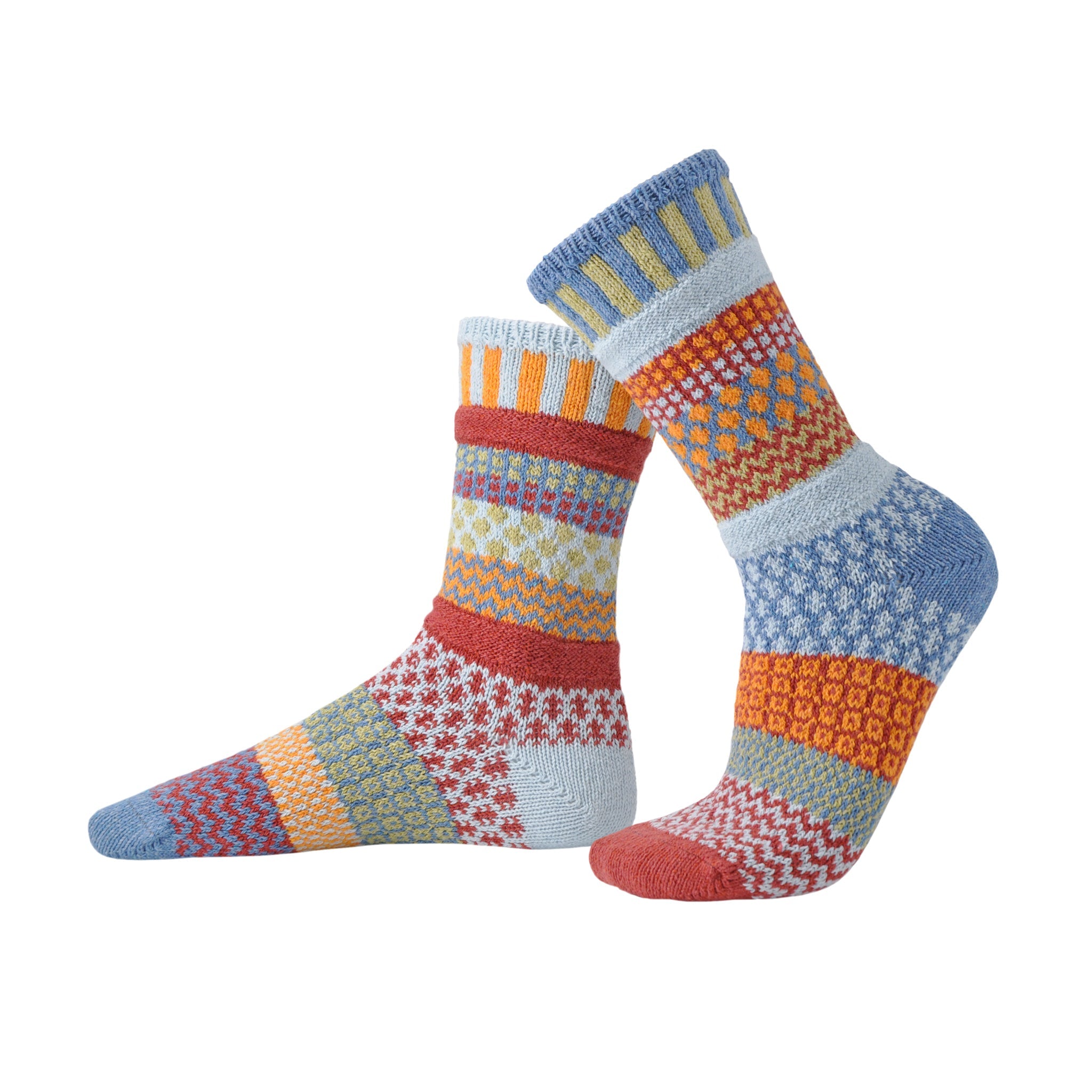 Solmate Crew Socks, Fig