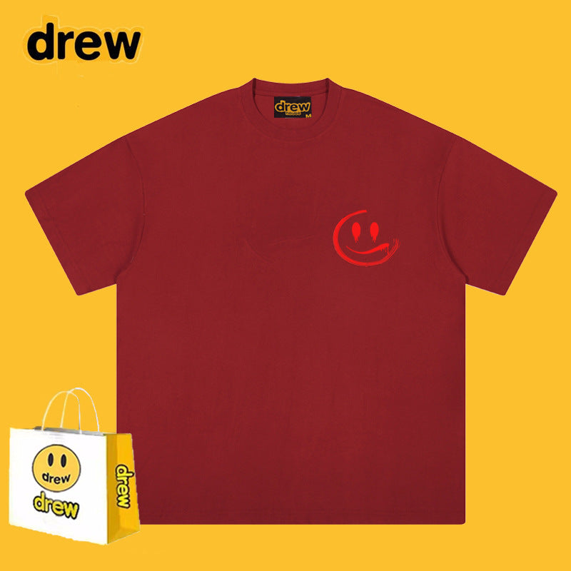 Drew T-shirts Cotton Short-Sleeved Printed T-shirt
