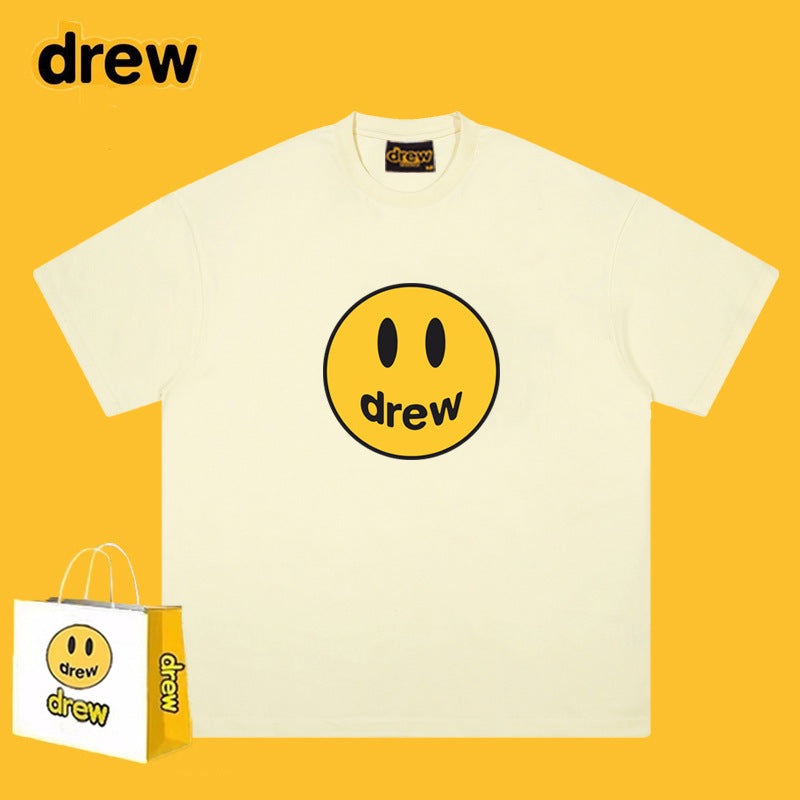 Drew T-shirts Printed T-shirt High Street Short Sleeve