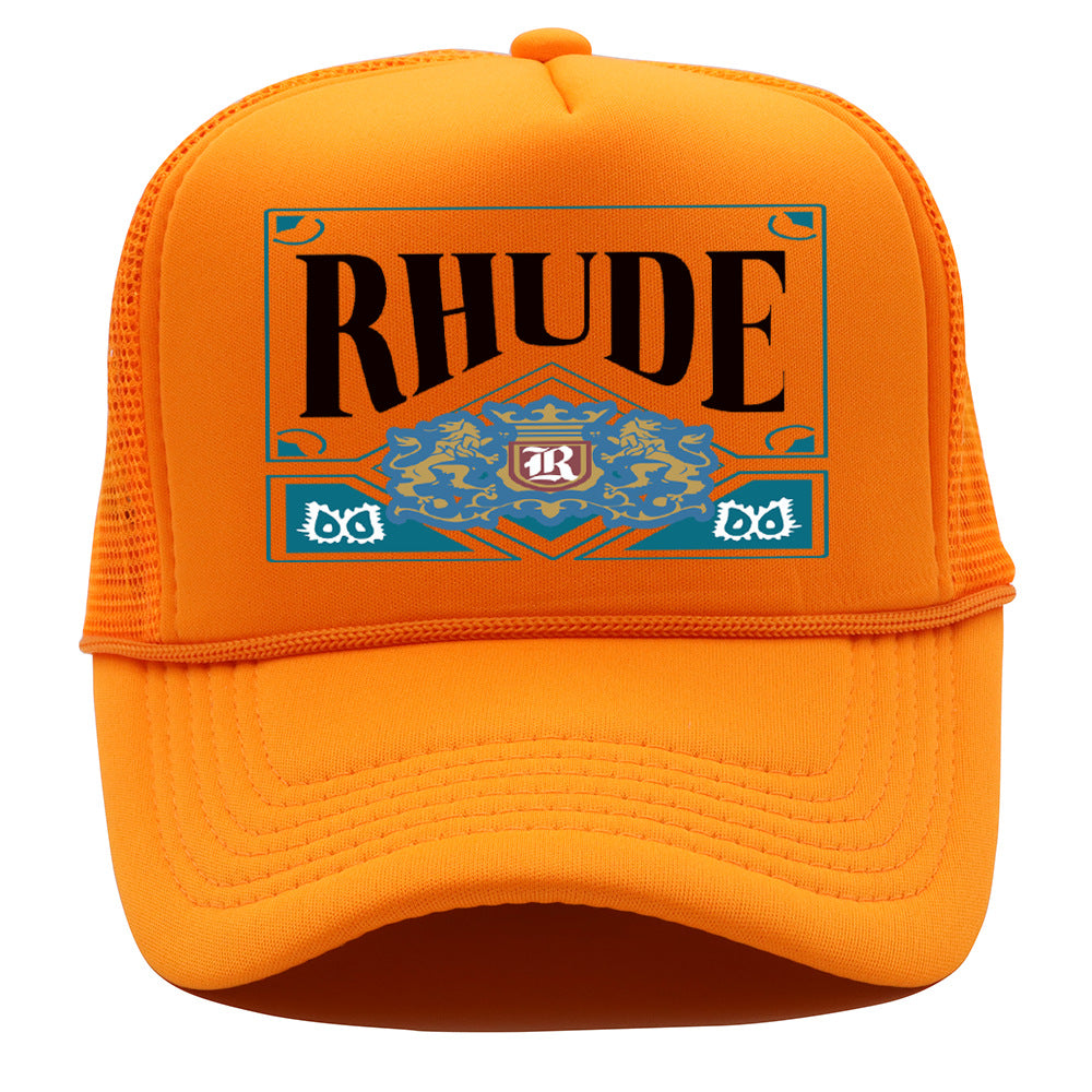 Rhude Hat Shade Mesh Cap Casual Baseball Cap Couple