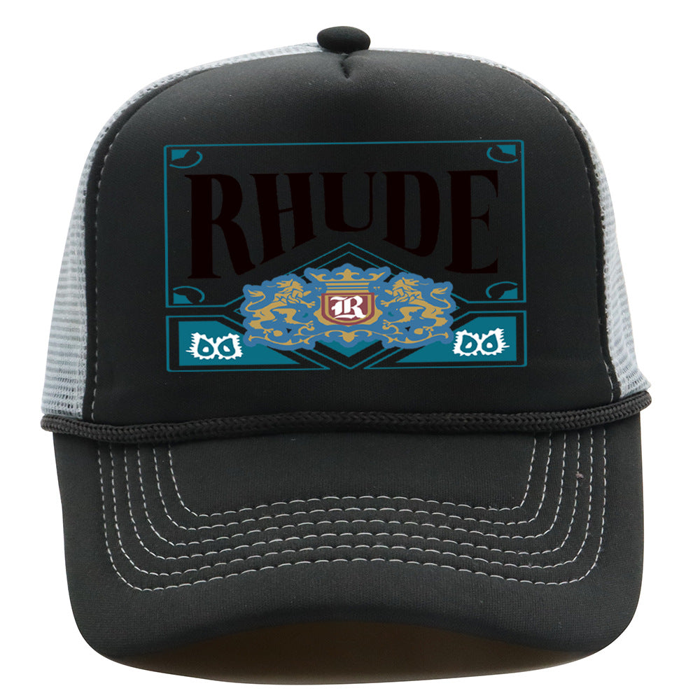 Rhude Hat Shade Mesh Cap Casual Baseball Cap Couple