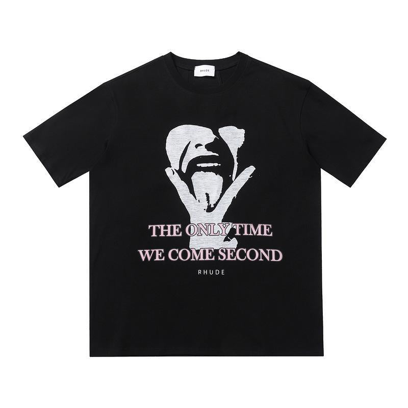 Rhude T-shirt Geometric Print Short Sleeve T-shirt