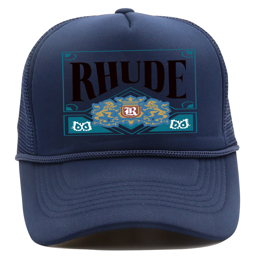 Rhude Hat Shade Mesh Cap Casual Baseball Cap Couple