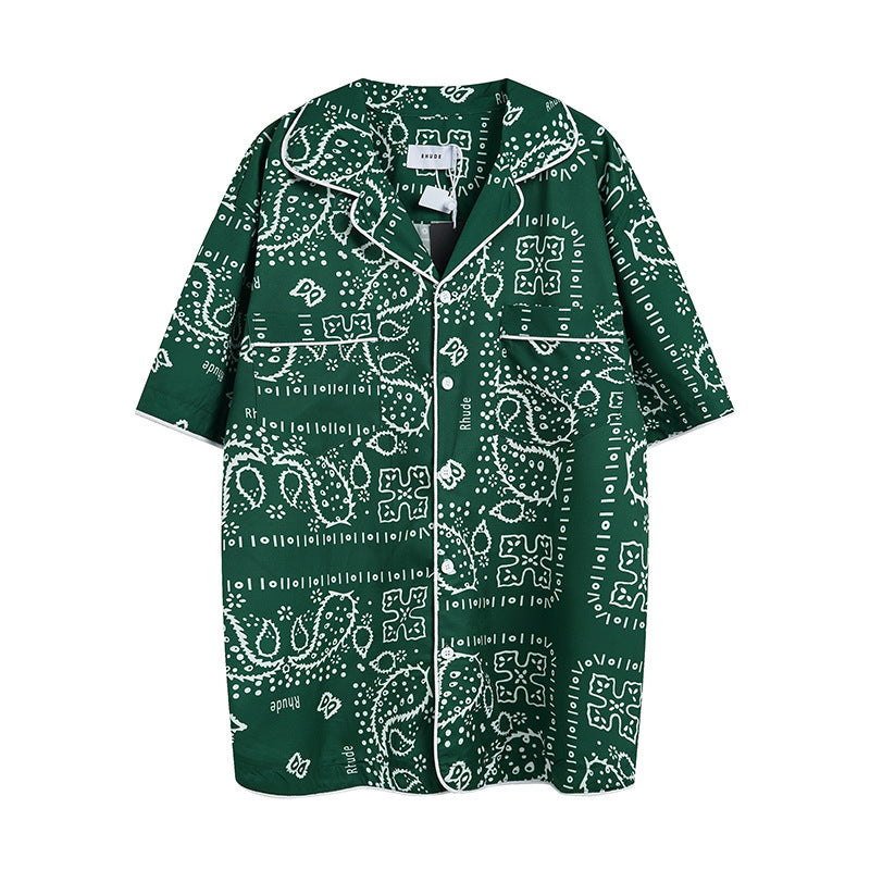 Rhude T Shir Short Sleeve Shirt Shorts Shirt