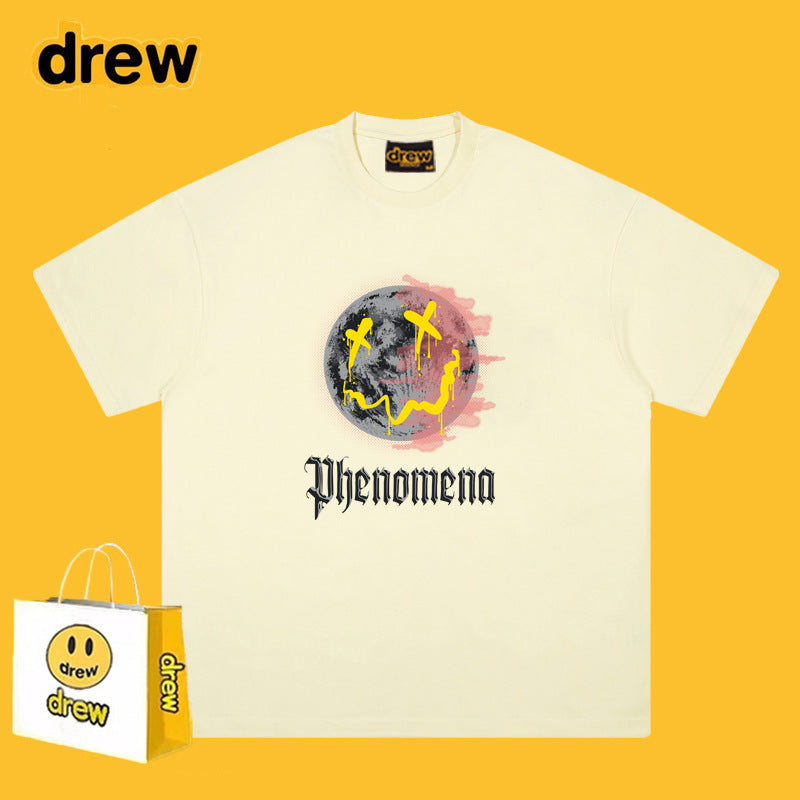 Drew T-shirts Cotton Short Sleeve Loose Men's Short Sleeve