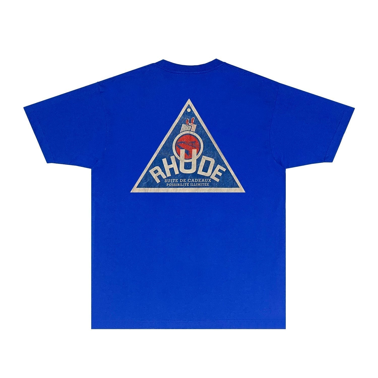 Rhude T-shirts Printed Trendy Pure Cotton