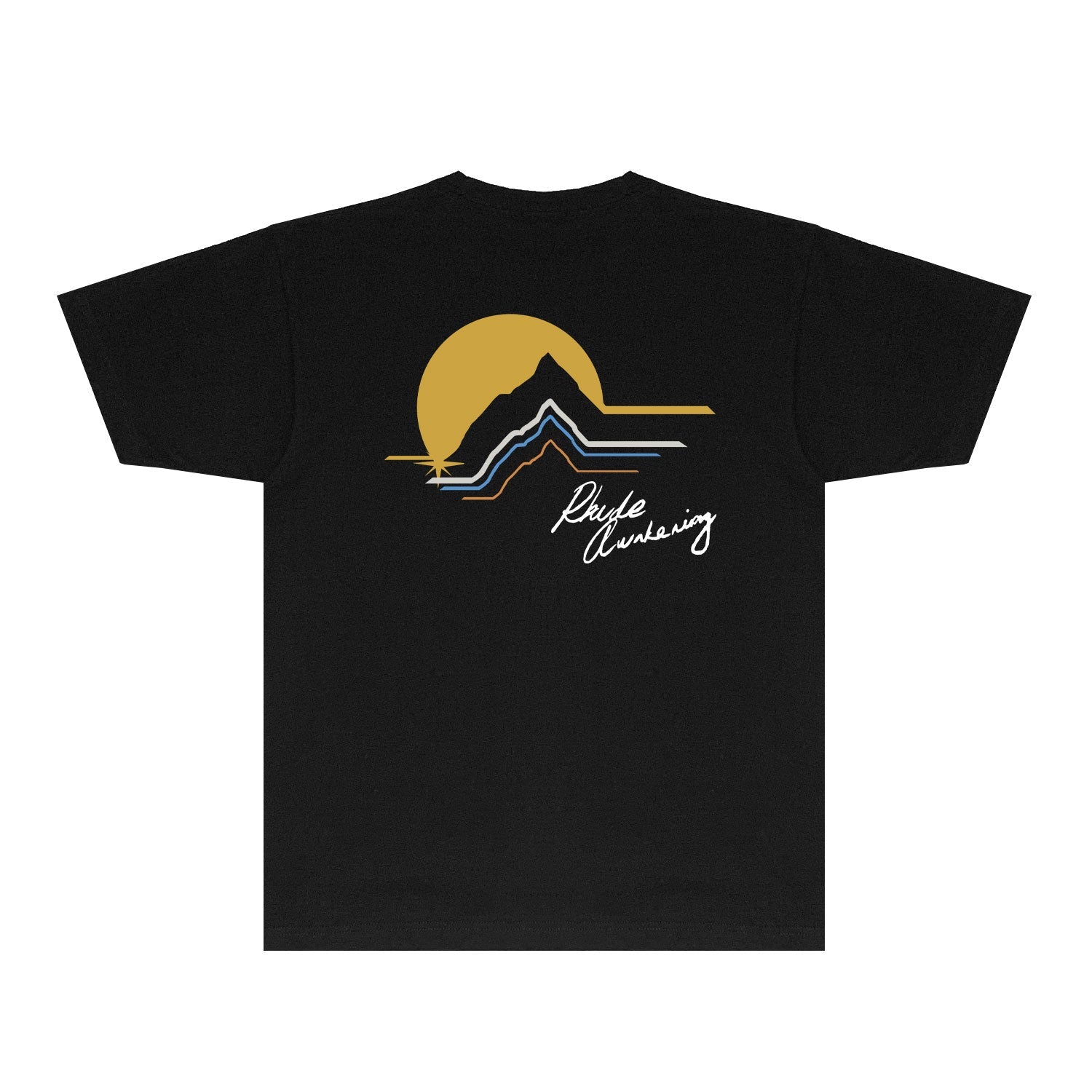 Rhude T-shirts Printed Trendy Pure Cotton
