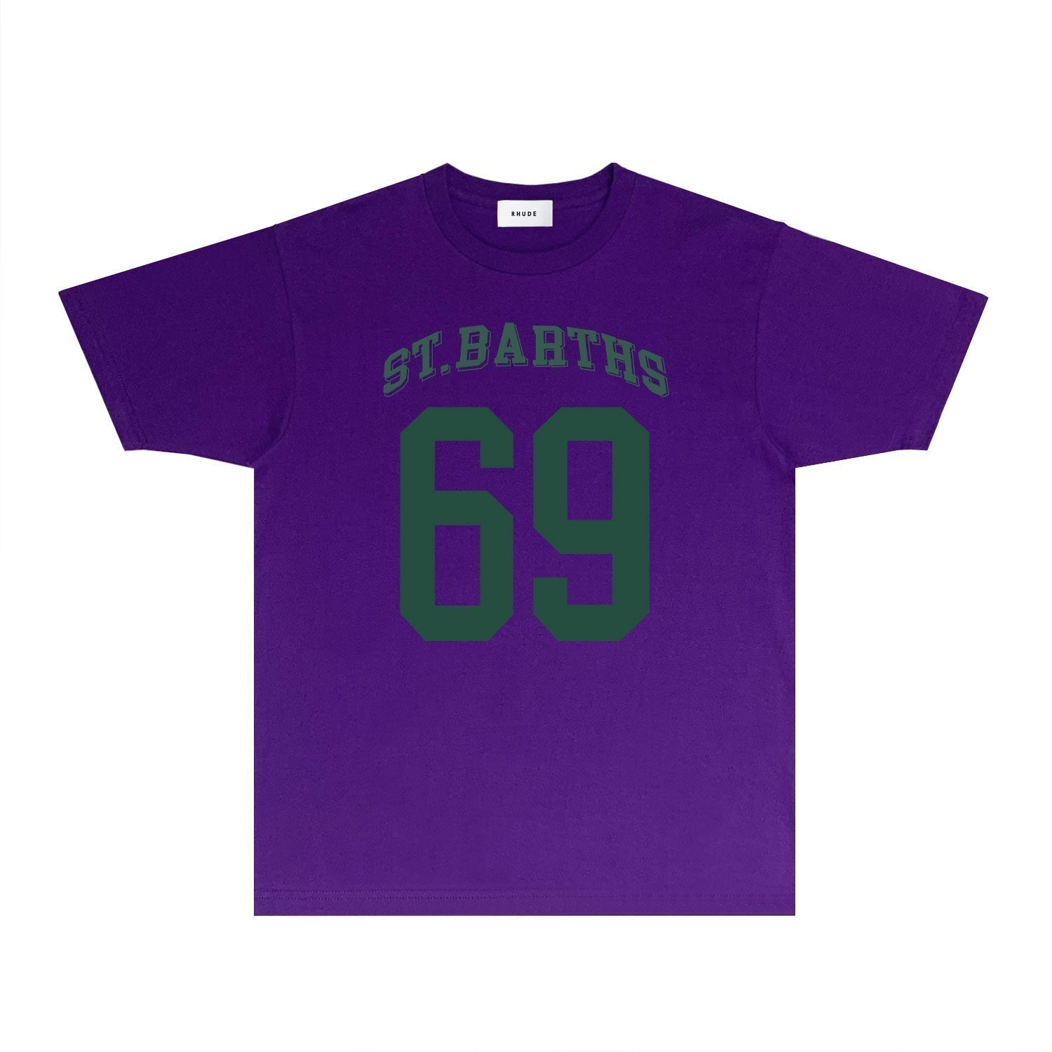 Rhude T-shirts Printed Trendy Pure Cotton