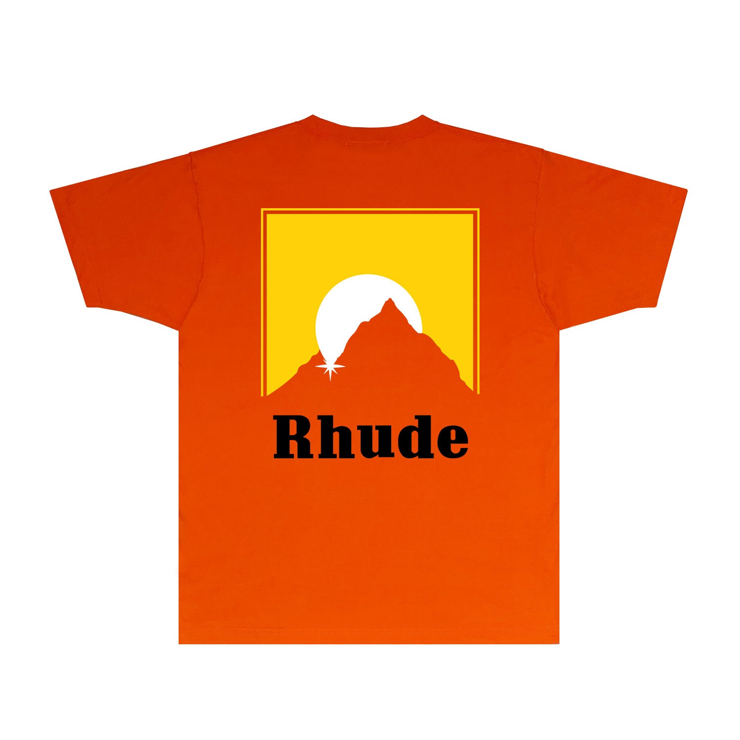 Rhude T-shirts Printed Trendy Pure Cotton