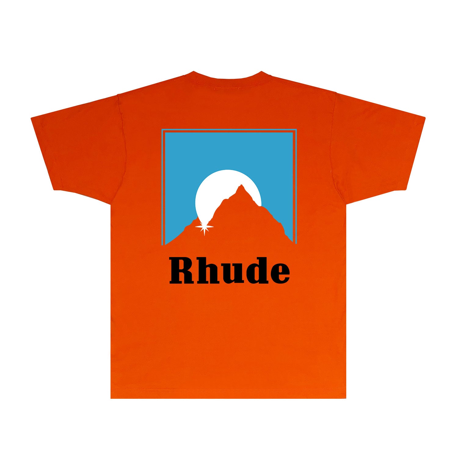 Rhude T-shirts Printed Trendy Pure Cotton